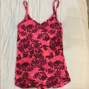 Cute cheetah tank top